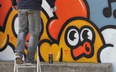 Street art Bordeaux : la street interview de Monsieur Poulet