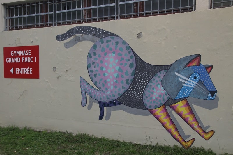 Street art Quartier Grand Parc