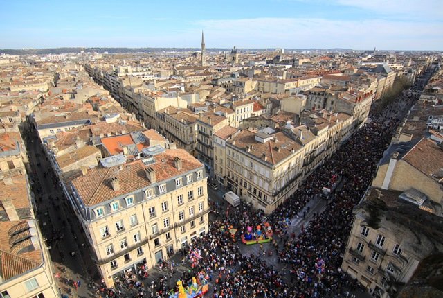 Panorama toits de bordeaux