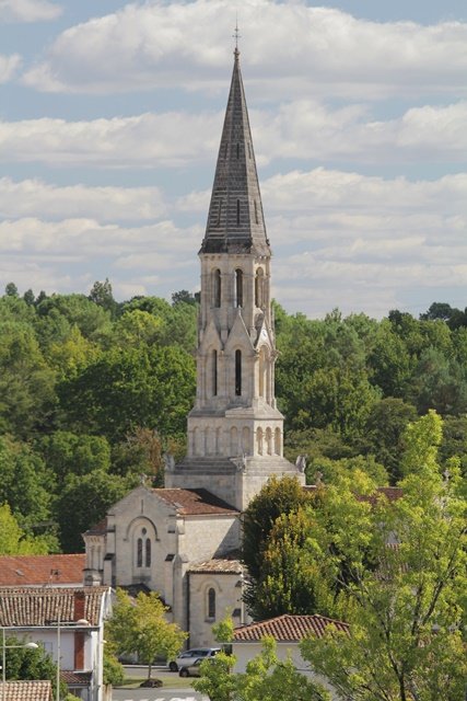 entre St médard d'Eyrans et la Brède